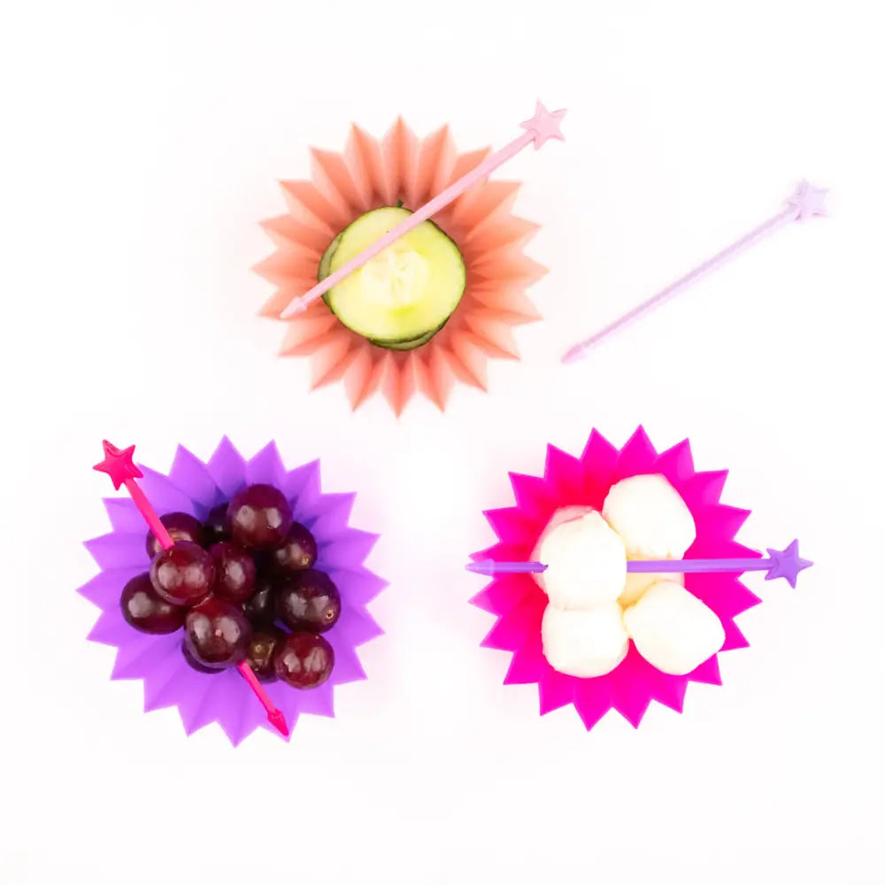 Moldes de Silicona Zig-Zag Lunch Punch - Rosa - Rosa -