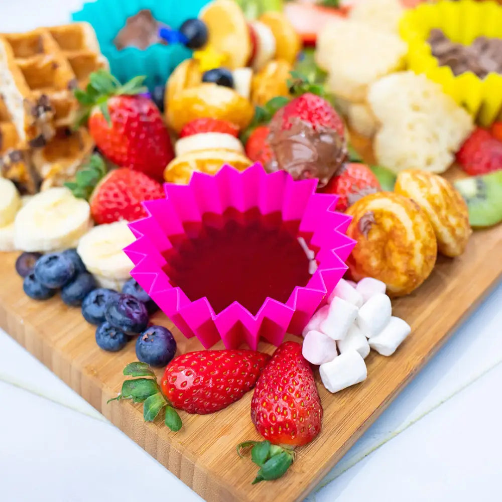 Moldes de Silicona Zig-Zag Lunch Punch - Rosa - Rosa -