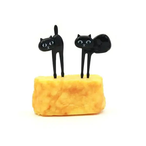 Pinchitos Tenedores Lekkabox - Gatos - Negro - Lekkabox