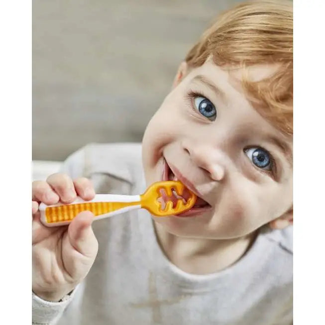 Pre-Cucharas NumNum Set de 2 - Azul & Naranja - Naranja -