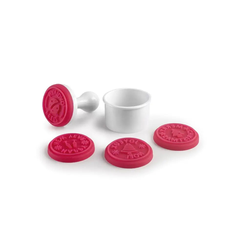 Sellos de Silicona para Galletas - Set de 4 - Navidad