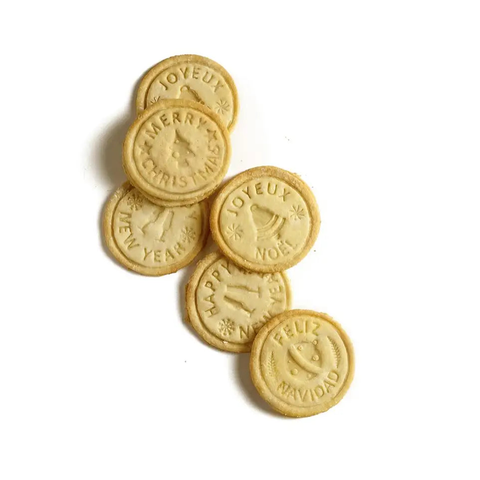 Sellos de Silicona para Galletas - Set de 4 - Navidad