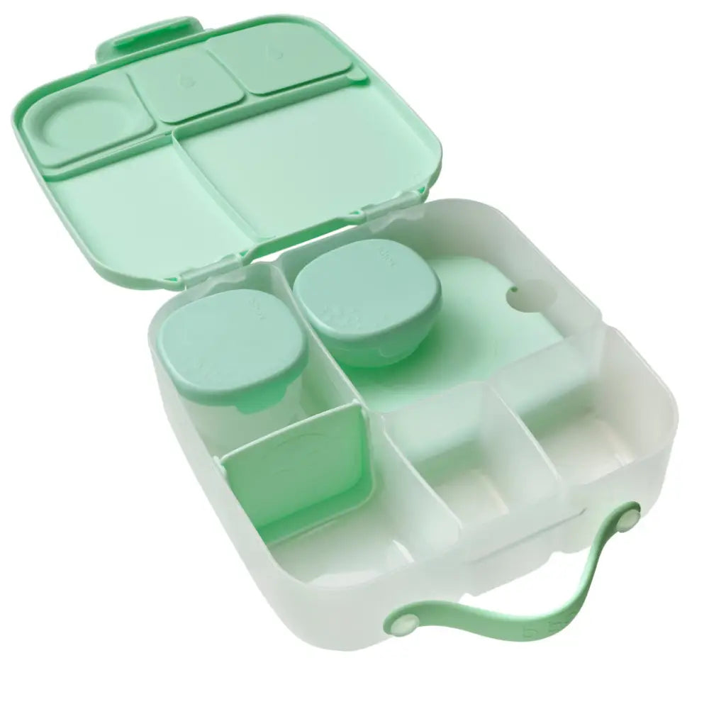 Set de 3 Contenedores Snack Tubes B.box - Forest - Verde