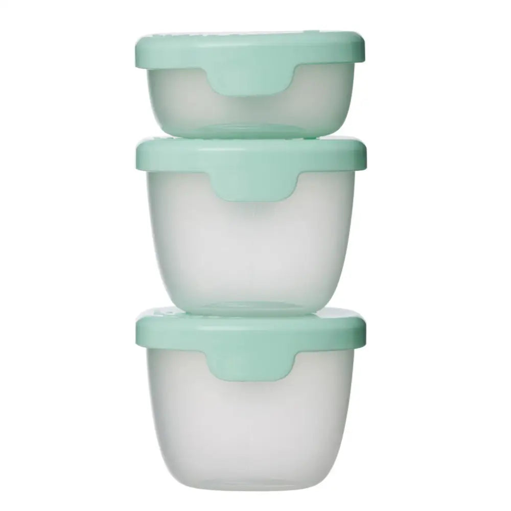 Set de 3 Contenedores Snack Tubes B.box - Forest - Verde