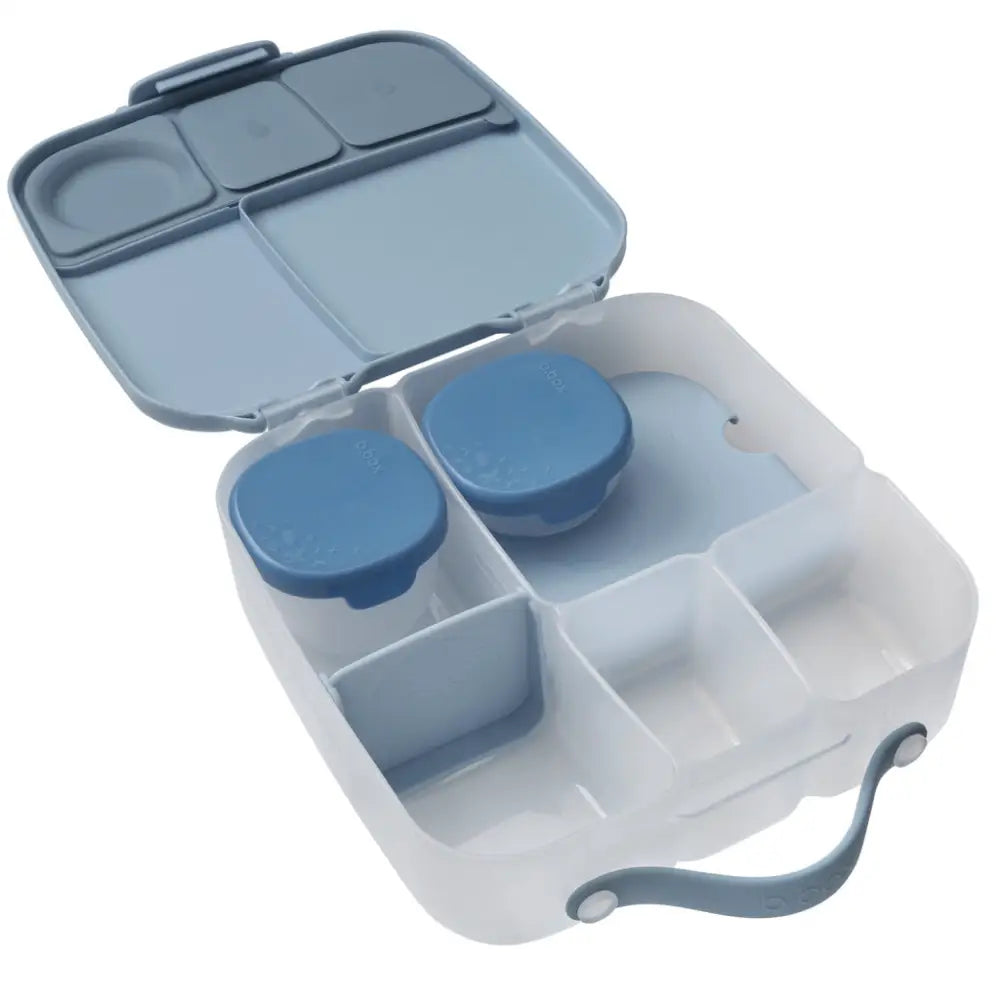 Set de 3 Contenedores Snack Tubes B.box - Ocean - Azul