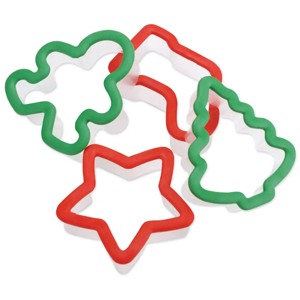 Set de 4 Cortadores para Sándwich o Galletas Wilton - Set