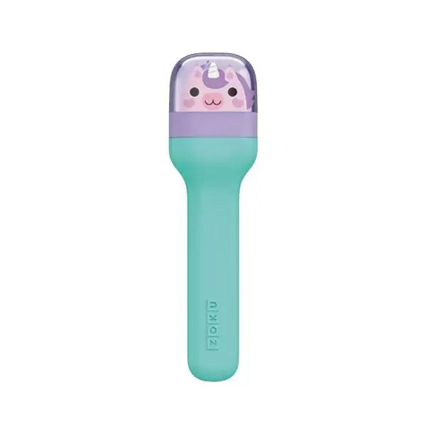 Set de Cubiertos Infantiles con Estuche - Unicornio - Aqua -