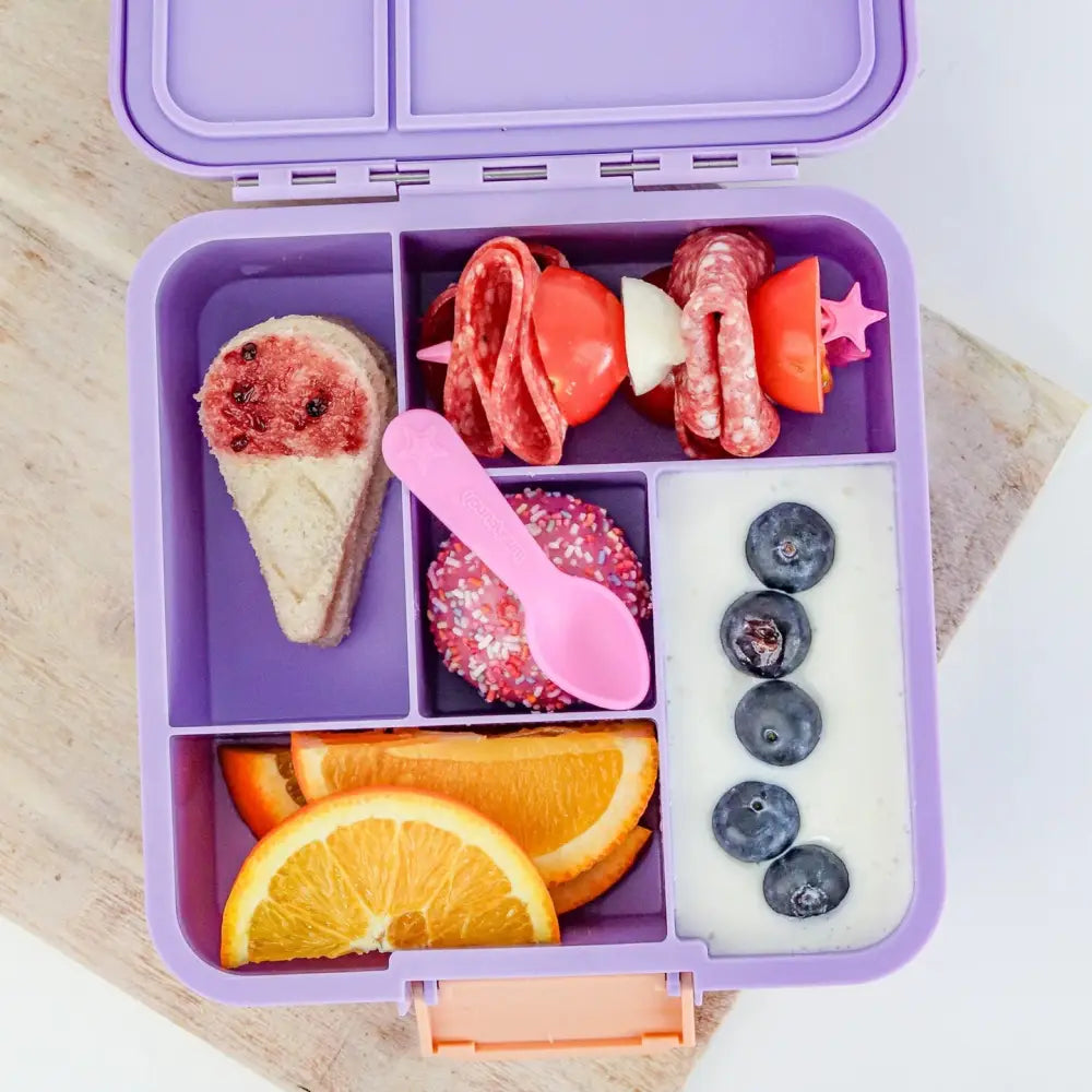 Set de Cuchara y Tenedor Lunch Punch Rosa (Blush)