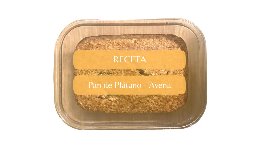 Receta de Pan de Plátano con Avena