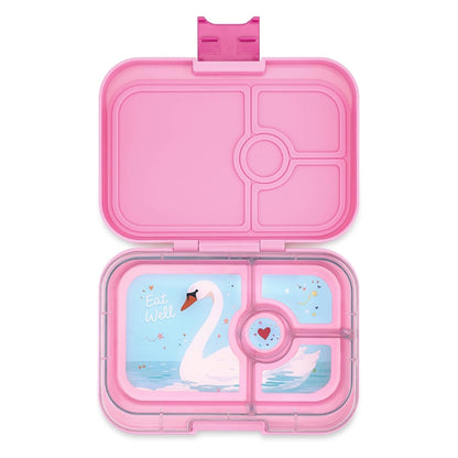 Fiambrera Yumbox Panino 4 secciones - Power Pink Cisne
