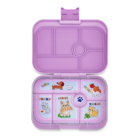 Yumbox Original Lunch Box 6 Seções - Fifi Pink Paris Je t'aime