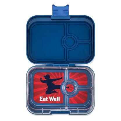 Yumbox Panino lunch box 4 compartiments - Surf Blue Shark