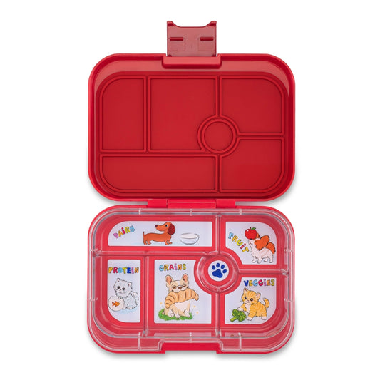 Yumbox Original Lunch Box 6 Seções - Fifi Pink Paris Je t'aime