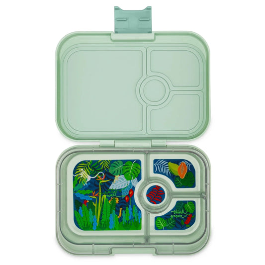 Yumbox Panino lancheira 4 seções - Surf Blue Shark