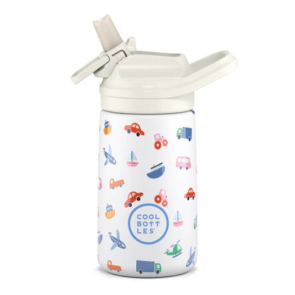 Bouteille pour Enfant - Little Wheels 350ml COOLBOTTLES