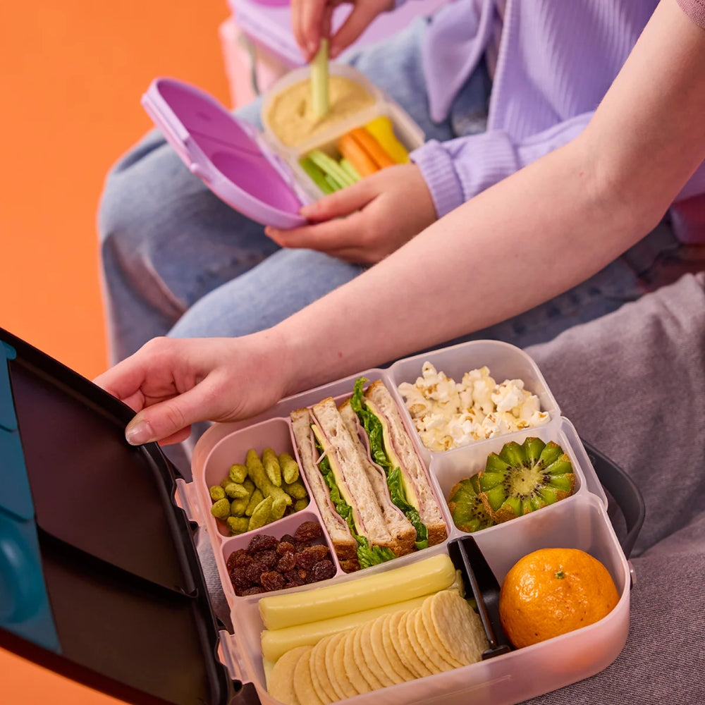 Separadores silicona para lunchbox grande - berry