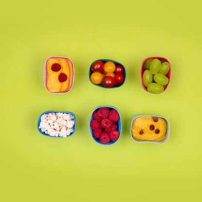Cubos de Silicona para Snacks B.Box Set de 2 - Berry