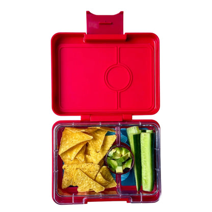 Lancheira Yumbox Snack 3 seções - Dinossauro Verde Jurássico 