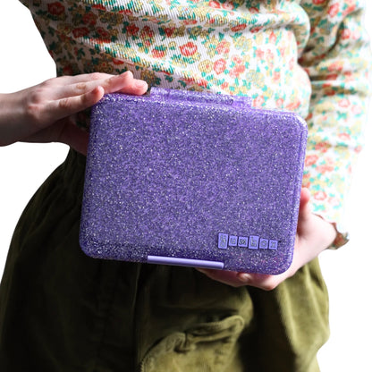 Yumbox Snack Boîte à Lunch 3 Sections - Power Pink Rainbow