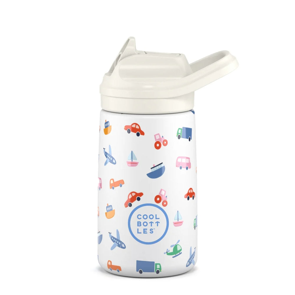 Bouteille pour Enfant - Little Wheels 350ml COOLBOTTLES