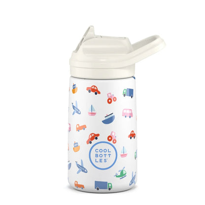 Bouteille pour Enfant - Little Wheels 350ml COOLBOTTLES