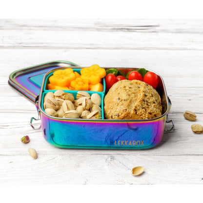 Fiambrera de acero inoxidable Lekkabox 800ml - Raimbow