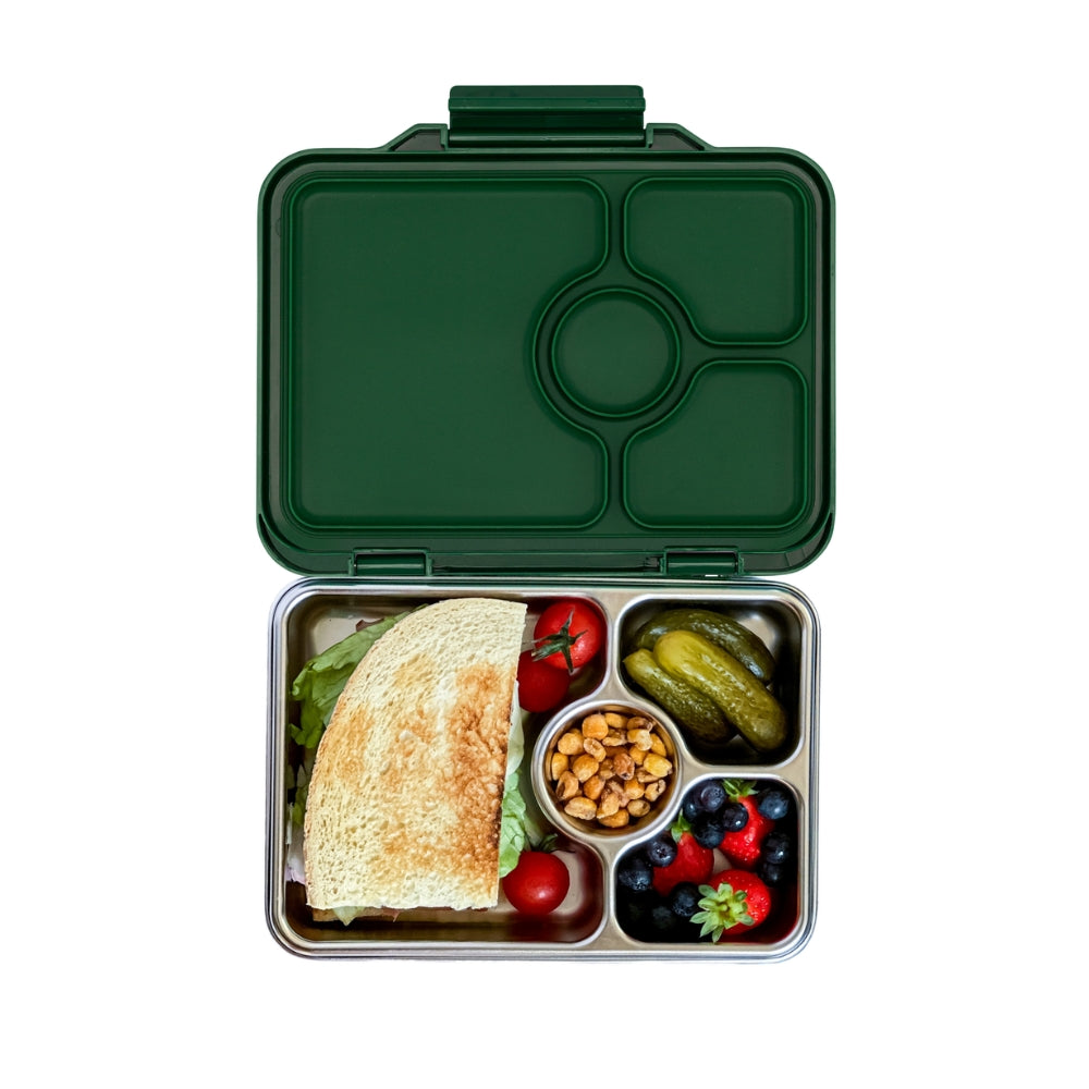 Boîte à lunch Yumbox Prêt en acier inoxydable - Bleu Normandie