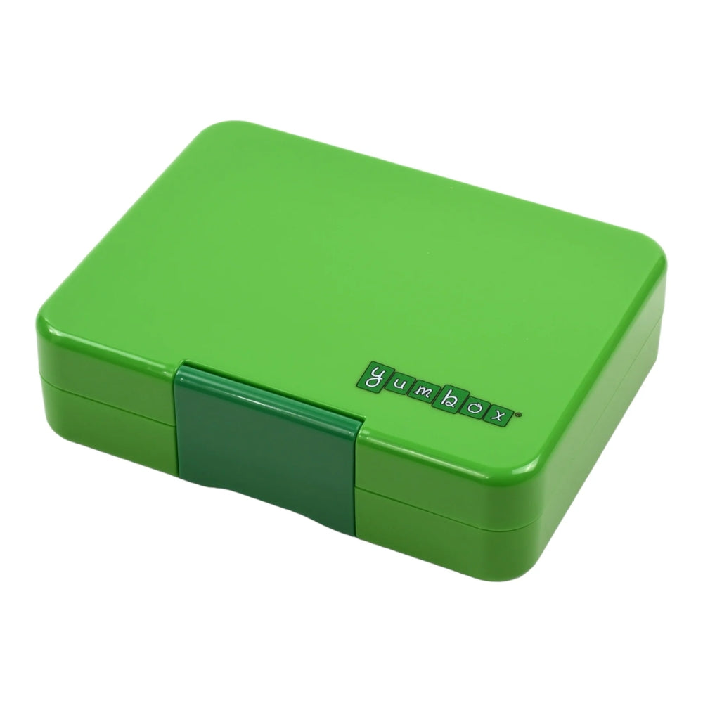 Lancheira Yumbox Snack 3 seções - Dinossauro Verde Jurássico 