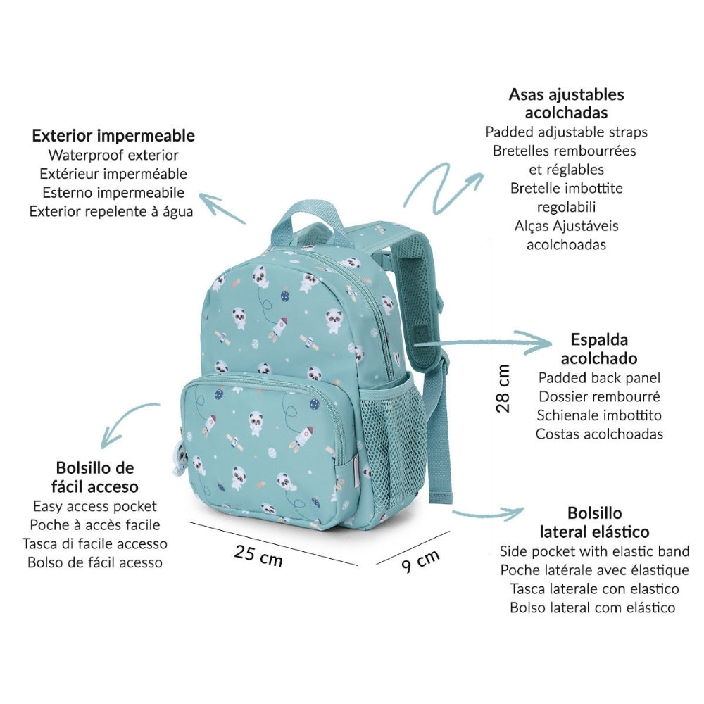 Mochila para almoço ou lanche- Garota Fantástica