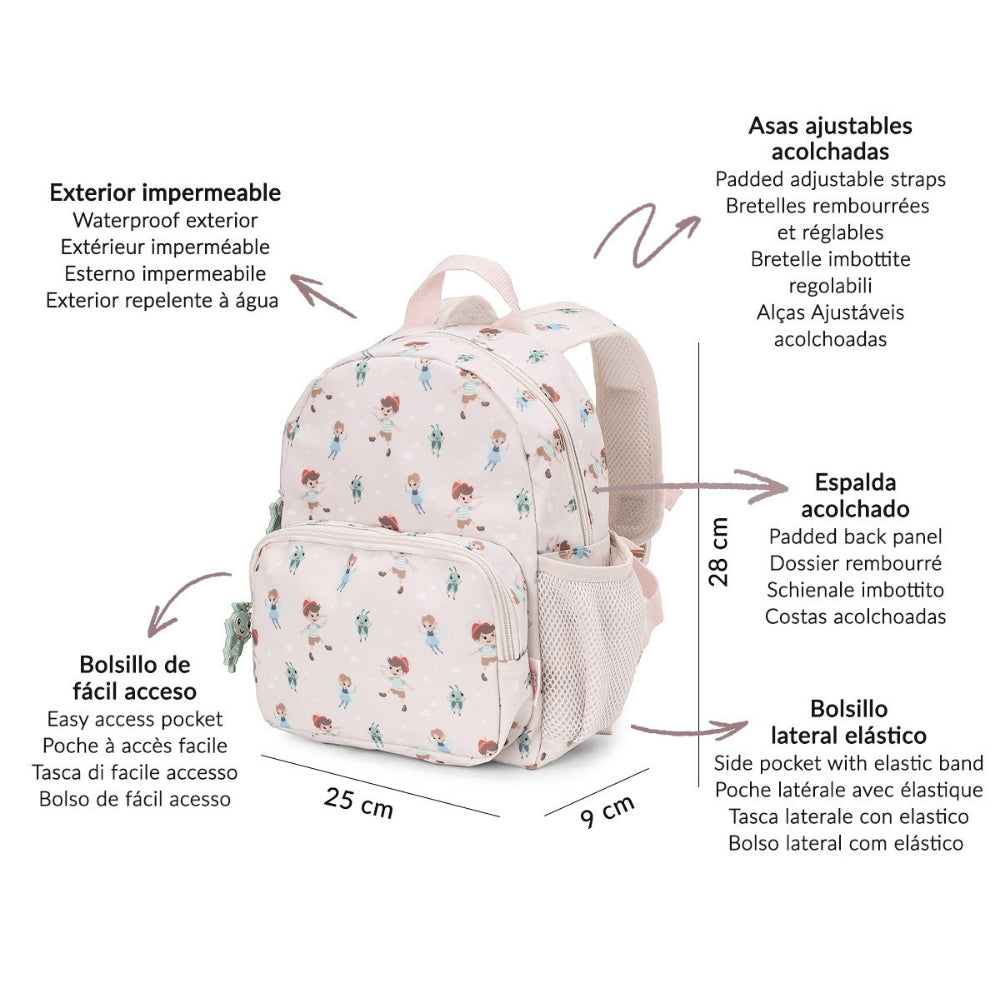 Mochila para almoço ou lanche- Garota Fantástica
