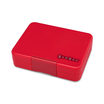 Lancheira Yumbox Snack 3 seções - Dinossauro Verde Jurássico 