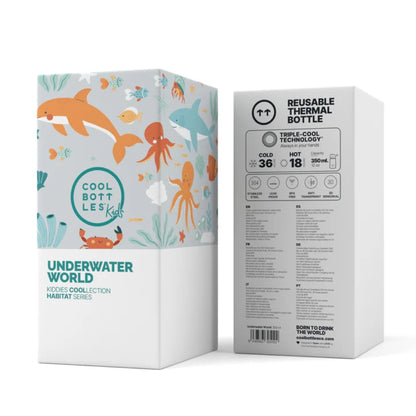 Bouteille pour Enfant -  Underwater World 350ml COOLBOTTLES
