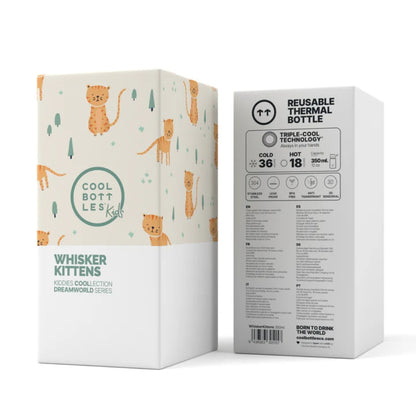 Garrafa Infantil - Whisker Kittens350ml COOLBOTTLES
