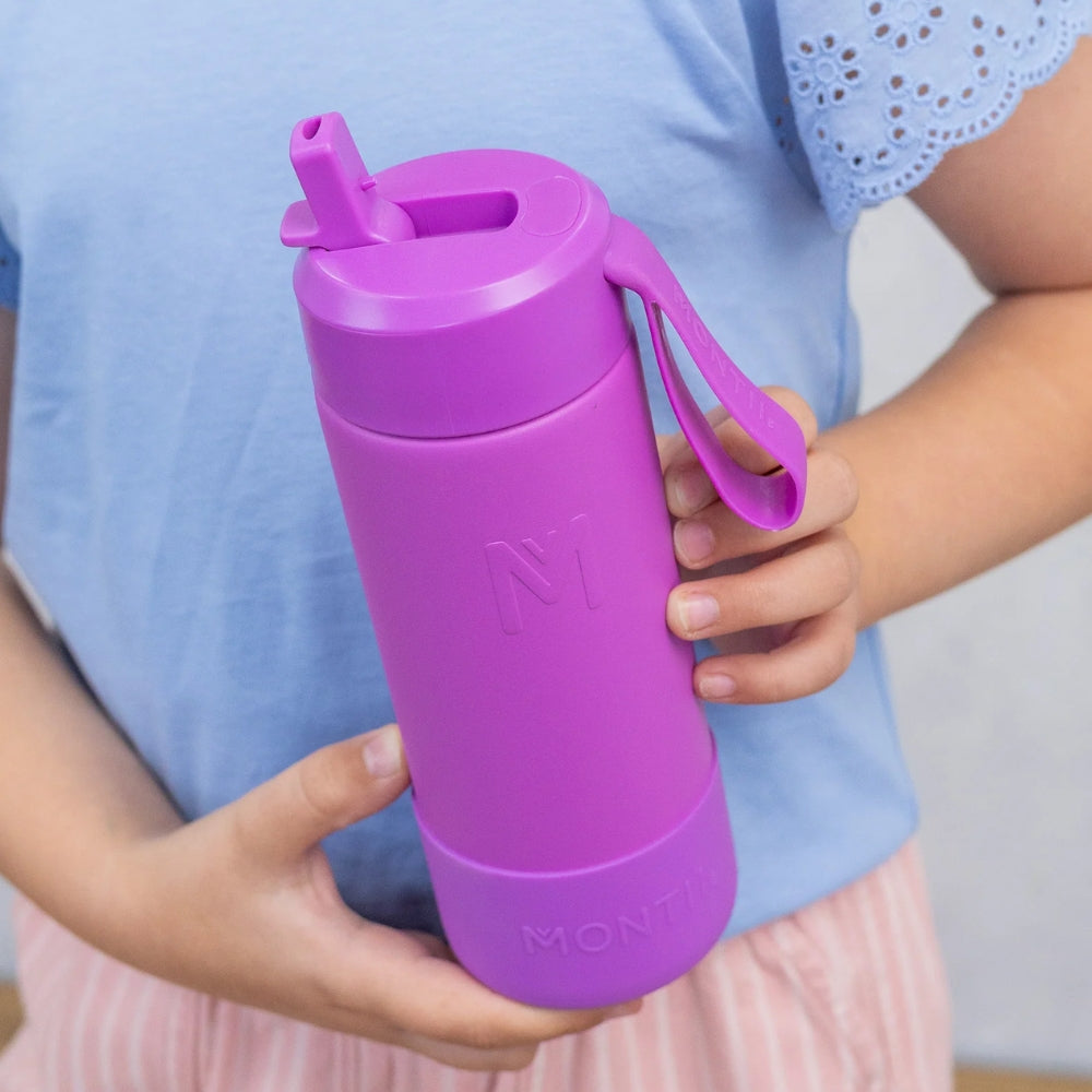 Montii insulated Drink Bottle Sipper 475 ml - Fuchsia