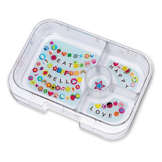 Bandeja para Yumbox Panino 4 seções - Paris Je T'aime