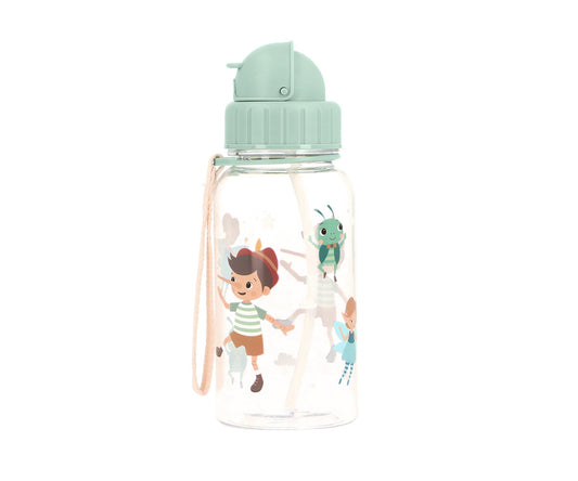 Botella con pajita 500ml - The Wooden Boy