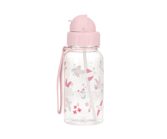 Botella con pajita 500ml - Blossom Birds