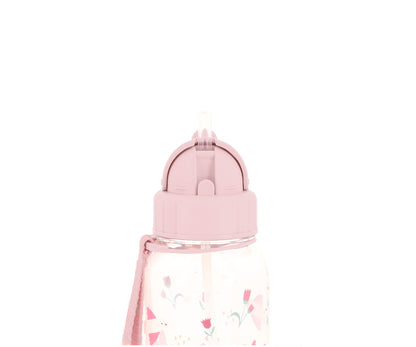 Botella con pajita 500ml - Blossom Birds