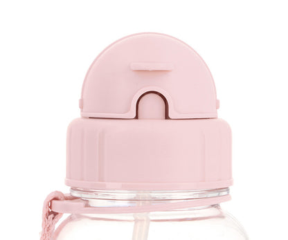 Botella con pajita 500ml - Blossom Birds