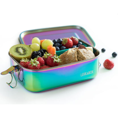 Fiambrera de acero inoxidable Lekkabox 800ml - Raimbow