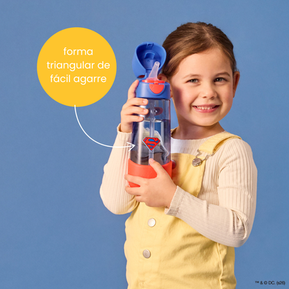 Garrafa B.Box com Palhinha 600ml - Lilás Pop