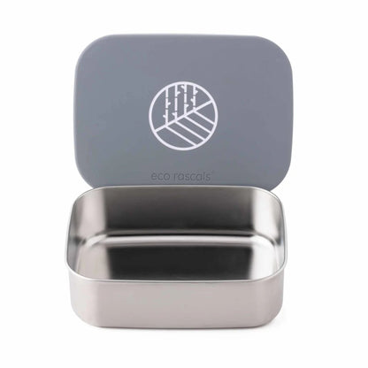 Fiambrera de Acero Inoxidable Classic Bento Box Gris – Eco Rascals