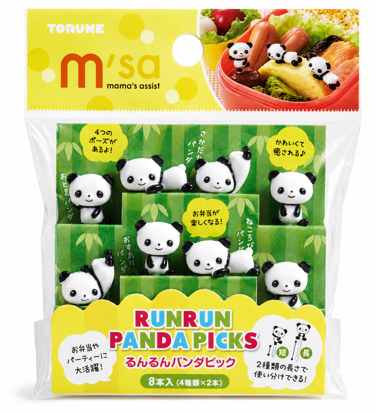 Pinchitos decorativos Torune - Run-Run Panda