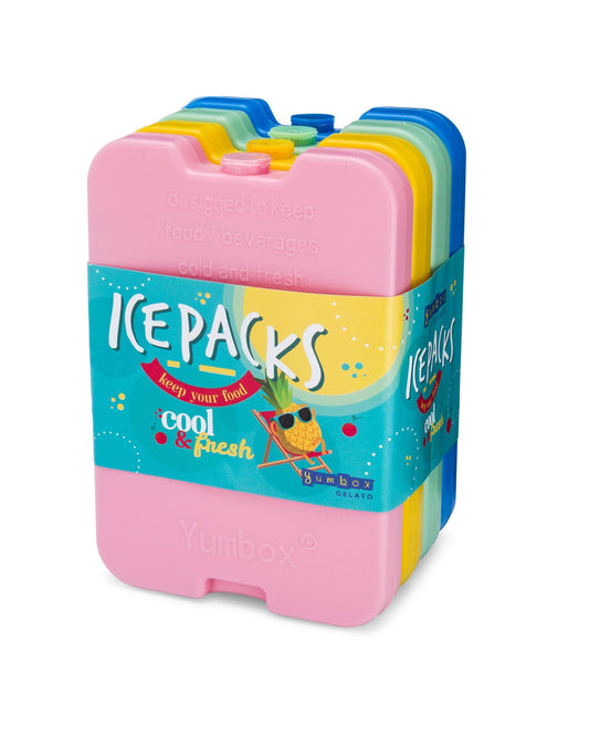 Ice Packs Yumbox - Set de 4 Multicolor