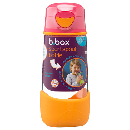 Botella con boquilla deportiva B.Box 450ml - Strawberry Shake