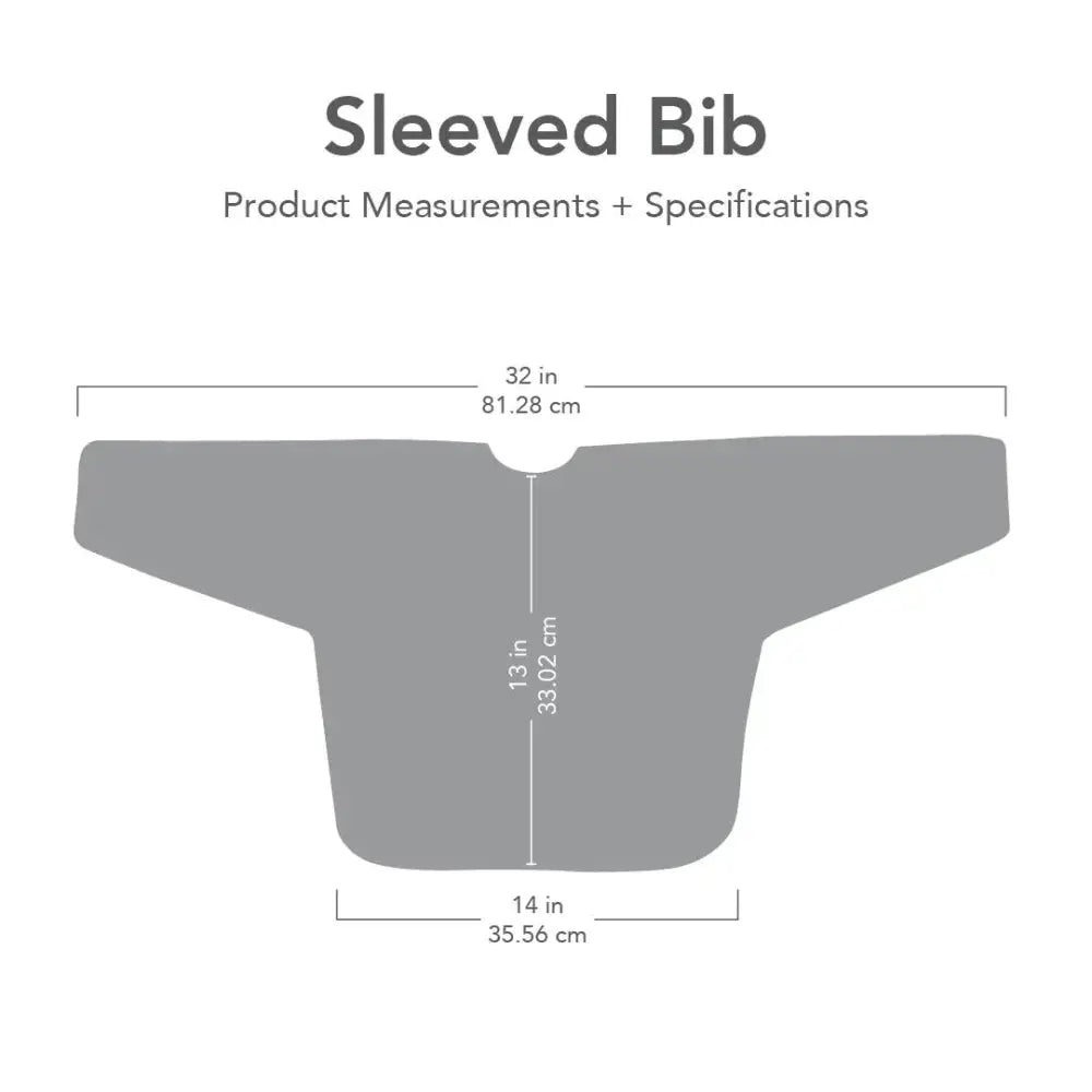 Babero con mangas Bumkins 6 a 24 meses - Campers - Verde -