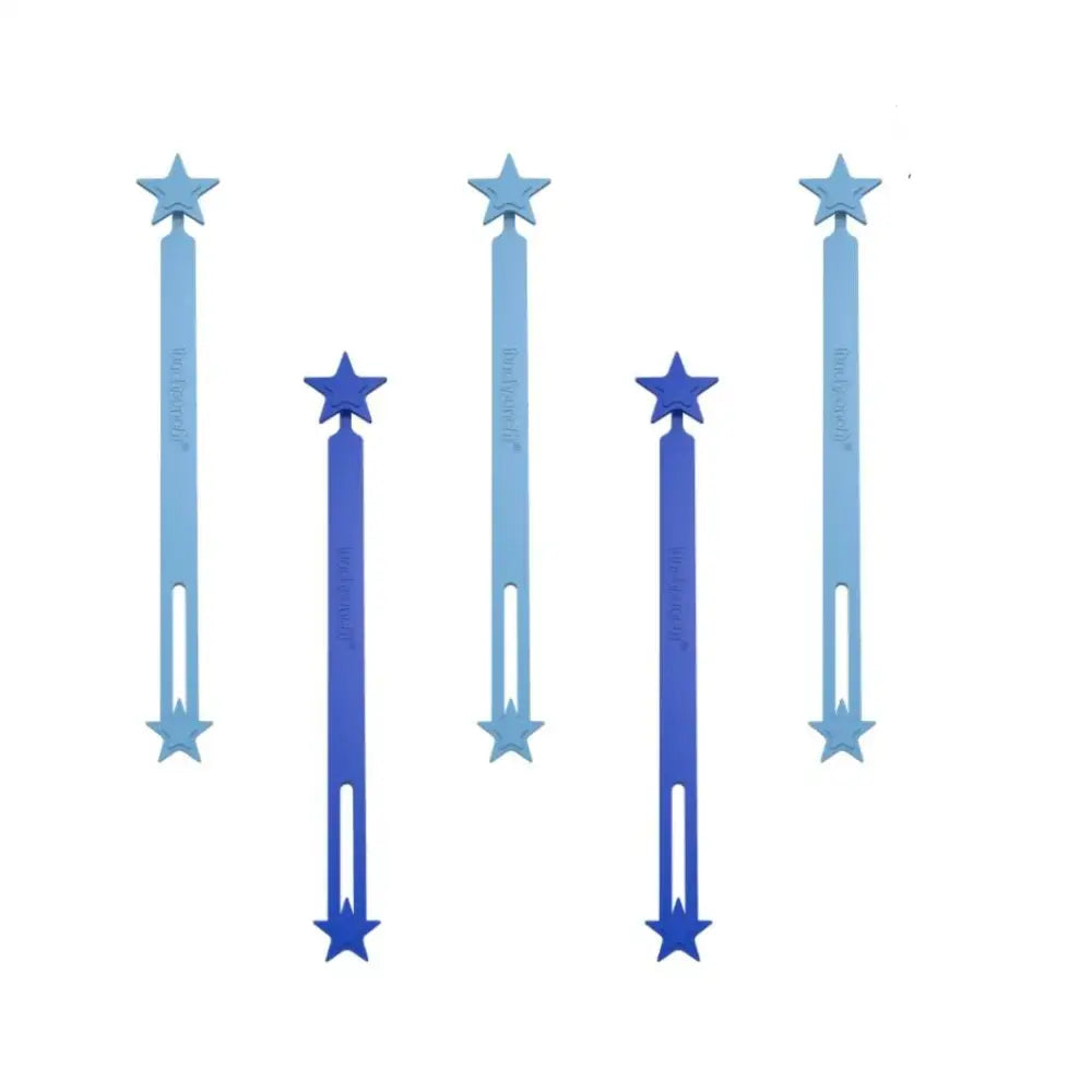Lunch Punch Silicone Wrap Bands - Blue