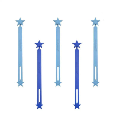 Lunch Punch Silicone Wrap Bands - Blue
