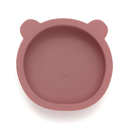 Bol con Ventosa Bear - Mahogany Rose - Rosa - Petit Monkey
