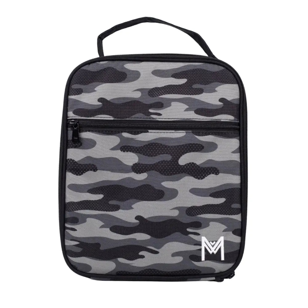 Bolsa de merienda Térmica Grande MontiiCo - Combat - Negro -
